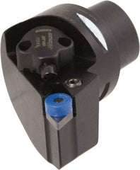 Iscar - Right Hand Cut, Size C4, Various Insert Compatiblity, External Modular Turning & Profiling Cutting Unit Head - 27mm Ctr to Cutting Edge, 50mm Head Length, Through Coolant, Series CAMFIX, Isoturn, JetHPLine - Americas Industrial Supply