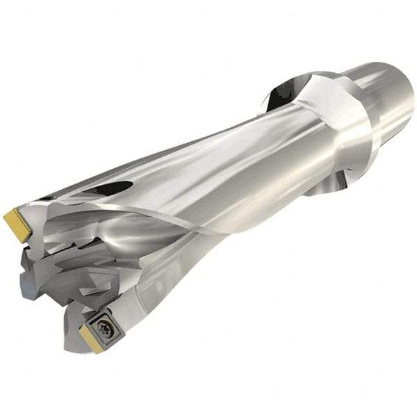 Iscar - 26.5mm Diam, 5xD, 132mm Max Depth, 32mm Shank Diam, 224mm OAL, Replaceable Tip Drill - HCP-IQ, ICP, SOGT-W, SOGX-W Insert, MNC Toolholder, Series Combicham - Americas Industrial Supply