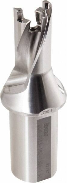 Iscar - 1-1/16" to 1.098" Diam, 1.5xD, 1.6" Max Depth, 1-1/2" Shank Diam, 5.98" OAL, Replaceable-Tip Drill - FCP, HCP-IQ, ICK, ICK-2M, ICM, ICP, iCP-2M Insert, 50100312 Toolholder, Series SumoCham - Americas Industrial Supply
