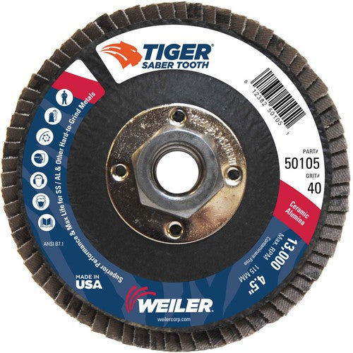 4 1/2 SABER TOOTH CERAMIC - Americas Industrial Supply