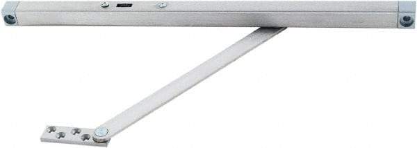 GLYNN-JOHNSON - 39" OAL x 23-3/4" Wide, 195 Lb Capacity, Stainless Steel Lid Stay - Center, 1/2" Mounting Hole Diam, 110° Max Opening, Satin Stainless Steel - Americas Industrial Supply