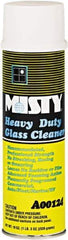 Misty - 20 oz Aerosol Can Citrus Glass Cleaner - Concentrated, Use on Glass - Americas Industrial Supply