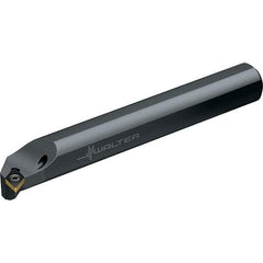 Walter - 0.728" Min Bore Diam, 203.2mm OAL, 1/2" Shank Diam, E-SDUC Indexable Boring Bar - DC.. 0702.., DC.. 21.5.. Insert, Screw Holding Method - Americas Industrial Supply