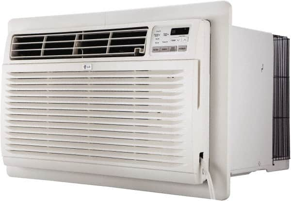 LG Electronics - 9800 BTU, 115 Volt Thru-the-Wall Air Conditioner - 9.2 Amp Rating, 9.8 EER Rating, 27" Wide x 22-7/16" Deep x 17" High - Americas Industrial Supply