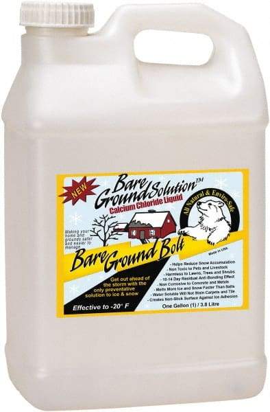 Bare Ground Solutions - 2.5 Gal Jug Magnesium Chloride Liquid - Effective to -20°F - Americas Industrial Supply