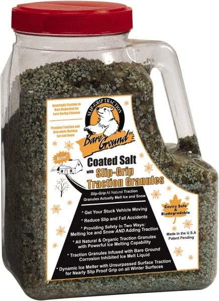 Bare Ground Solutions - 12 Lb Jug Granules - Effective to -20°F - Americas Industrial Supply