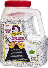 Bare Ground Solutions - 7 Lb Jug Calcium Chloride Pellets - Effective to -20°F - Americas Industrial Supply