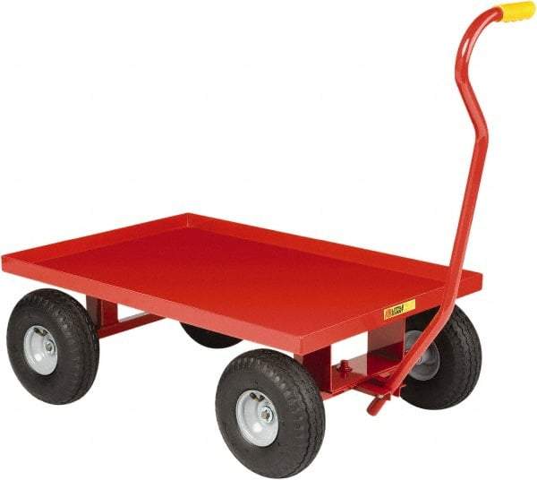 Little Giant - 1,200 Lb Capacity Steel Wagon Truck - Steel Deck, 24" OAW - Americas Industrial Supply