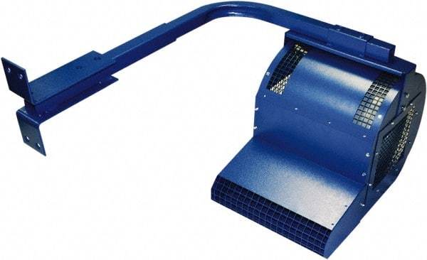 Patterson Fan - 10" Blade, Direct Drive, 3/4 hp, 3,220 CFM, Wall Mount Blower Fan - 10.0 Amps, 120 VAC Input, 1 Speed, Single Phase - Americas Industrial Supply