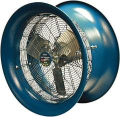 Patterson Fan - 22" Blade, 1/2 hp, 5,570 CFM, Industrial Circulation Fan - Suspension, 208-230/460 Volts, 1 Speed - Americas Industrial Supply