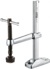 Bessey - 2,650 Lb Holding Capacity, 8-1/4" Max Opening Capacity, 2,650 Lb Clamping Pressure, Manual Hold Down Clamp - 7-1/2" Arm Length, 10" Clamp Length, 1-57/64" Clamp Width, 12-5/8" Clamp Height, Mounting Holes, Steel - Americas Industrial Supply