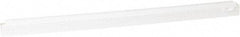 Vikan - 27.6" Polypropylene Blade Squeegee Refill - Threaded End, Double Edge, White, Polypropylene Holder, Use with 77155 - Americas Industrial Supply