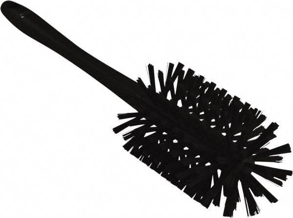 Vikan - 3-1/2" Diam Polyester Bottle Brush - 17" OAL, 6-1/4" Head Length, Polypropylene Handle - Americas Industrial Supply