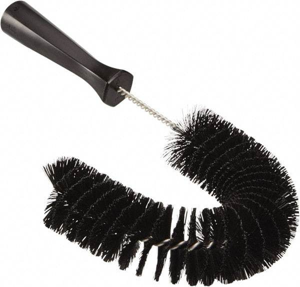Vikan - 2-1/4" Diam Polyester Hook Brush - 15-1/2" OAL, 6-1/2" Head Length, Polypropylene Handle - Americas Industrial Supply