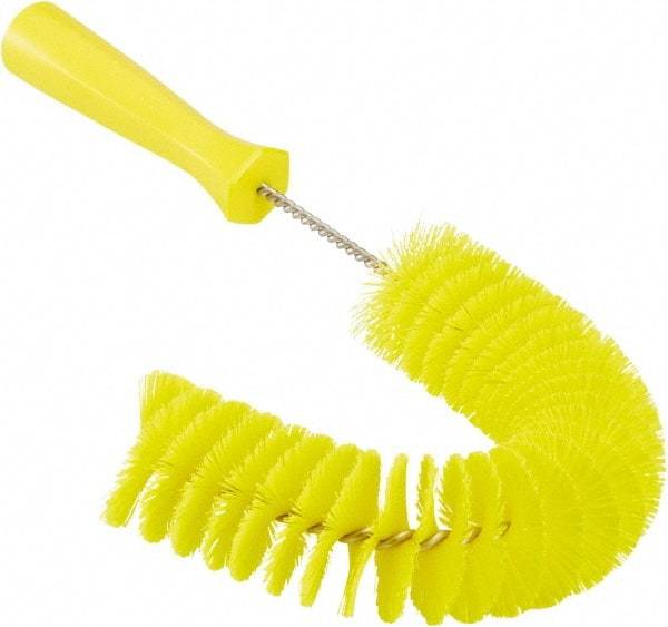 Vikan - 2-1/4" Diam Polyester Hook Brush - 15-1/2" OAL, 6-1/2" Head Length, Polypropylene Handle - Americas Industrial Supply