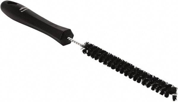 Vikan - 0.6" Diam Polyester Tube Brush - 12.2031" OAL, 6-1/2" Head Length, Polypropylene Handle - Americas Industrial Supply