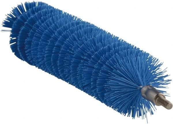 Vikan - 1.6" Diam Polyester Tube Brush - 8" OAL, Stainless Steel Handle - Americas Industrial Supply