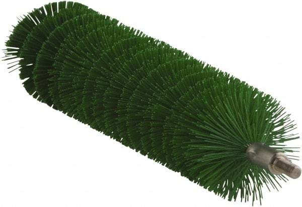 Vikan - 1.6" Diam Polyester Tube Brush - 8" OAL, Stainless Steel Handle - Americas Industrial Supply