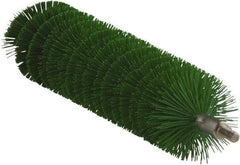Vikan - 1.6" Diam Polyester Tube Brush - 8" OAL, Stainless Steel Handle - Americas Industrial Supply