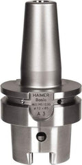 HAIMER - 3mm Hole Diam, HSK63A Taper Shank Shrink Fit Tool Holder & Adapter - 3" Projection, 10mm Nose Diam, 9mm Clamping Depth, 25,000 RPM - Exact Industrial Supply