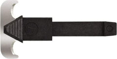 Klever Innovations - 25 Piece Carbon Steel Safety Blade - 55mm OAL, 1-1/8" Blade Length, 0.063" Blade Thickness - Americas Industrial Supply