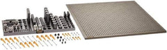 Renishaw - M6, CMM Clamping Kit - Use with CMM Fixtures, Includes 110Pc. Component Set, 600x600mm Plate - Americas Industrial Supply