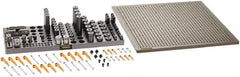 Renishaw - M6, CMM Clamping Kit - Use with CMM Fixtures, Includes 110Pc. Component Set, 450x450mm Plate - Americas Industrial Supply