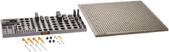 Renishaw - M6, CMM Clamping Kit - Use with CMM Fixtures, Includes 44Pc. Component Set, 450x450mm Plate - Americas Industrial Supply