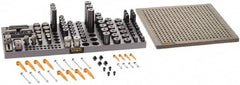 Renishaw - M6, CMM Magnetic & Clamping Kit - Use with CMM Fixtures, Includes 112Pc. Component Set, 300x300mm Plate - Americas Industrial Supply