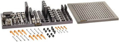 Renishaw - M8, CMM Magnetic & Clamping Kit - Use with CMM Fixtures, Includes 114Pc. Component Set, 300x300mm Plate - Americas Industrial Supply
