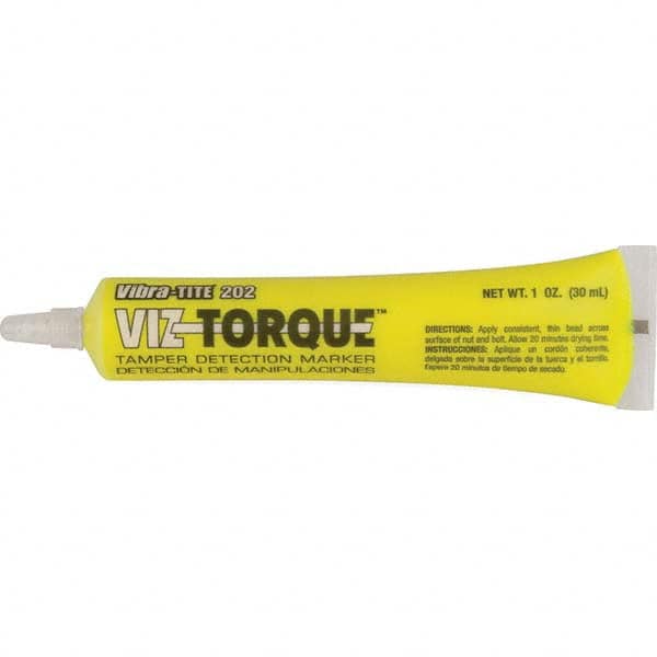 Vibra-Tite - Markers & Paintsticks Type: Visual Vibratory Indicator Color: Yellow - Americas Industrial Supply