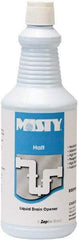 Misty - 32 oz Liquid Drain Cleaner - Unscented, Bottle - Americas Industrial Supply