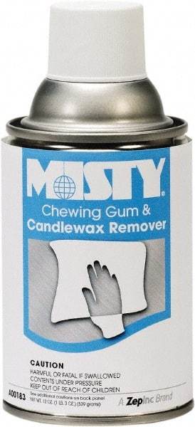 Misty - 6 oz Aerosol Can Adhesive Remover - Removes Gum - Americas Industrial Supply