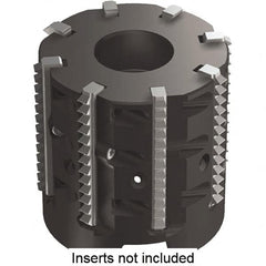 Kennametal - 44mm Cut Diam, 40mm Max Hole Depth, 22mm Arbor Hole Diam, Indexable Thread Mill - Insert Style TM25, 25mm Insert Size, 6 Inserts, Toolholder Style TMS25, 38mm OAL - Americas Industrial Supply