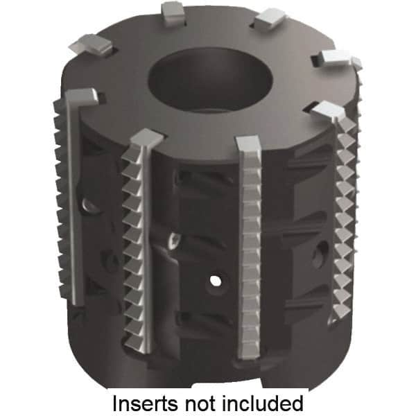 Kennametal - 52mm Cut Diam, 50mm Max Hole Depth, 27mm Arbor Hole Diam, Indexable Thread Mill - Insert Style TM40, 40mm Insert Size, 8 Inserts, Toolholder Style TMS40, 50mm OAL - Americas Industrial Supply