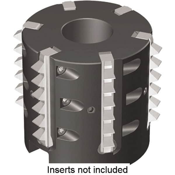 Kennametal - 2.09" Cut Diam, 2" Max Depth of Cut, 3/4" Arbor Hole Diam, Indexable Thread Mill - Insert Style TM41, 41mm Insert Size, 5 Inserts, Toolholder Style TMS41, 2" OAL - Americas Industrial Supply