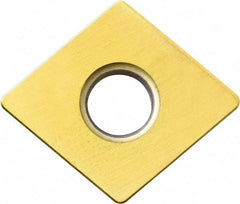 Kyocera - CNGA432 Grade KS6040 Ceramic Turning Insert - Uncoated, 80° Diamond, 1/2" Inscr Circle, 3/16" Thick, 1/32" Corner Radius - Americas Industrial Supply