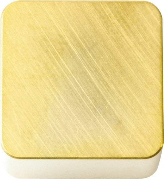 Kyocera - SNGA433 Grade KW10 Carbide Turning Insert - Uncoated, 90° Square, 1/2" Inscr Circle, 3/16" Thick, 3/64" Corner Radius - Americas Industrial Supply