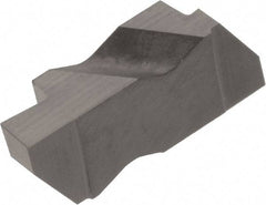 Kyocera - 3156KCG Grade A65, 5/32" Cutting Width Ceramic Grooving Insert - 0.15" Max Depth of Cut, Right Hand, 0.008" Corner Radius, Al2O3/TiC3 Finish - Americas Industrial Supply