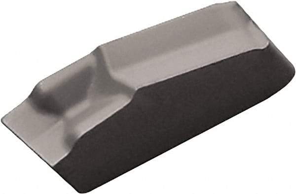Kyocera - TK P KW10 Grade, 0.122" Cutting Width, Carbide Cutoff Insert - 8° Right Hand Lead Angle, 0.0098" Cnr Rad - Americas Industrial Supply