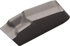 Kyocera - TK P KW10 Grade, 0.122" Cutting Width, Carbide Cutoff Insert - 8° Right Hand Lead Angle, 0.0098" Cnr Rad - Americas Industrial Supply