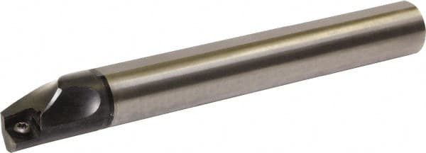 Kyocera - 14mm Min Bore Diam, 180mm OAL, 12mm Shank Diam, C/E-SCLC-A Indexable Boring Bar - 23mm Max Bore Depth, CCGT 215.., CCGW 215.., CCMT 215.., CCMW 215.. Insert, Screw Holding Method - Americas Industrial Supply