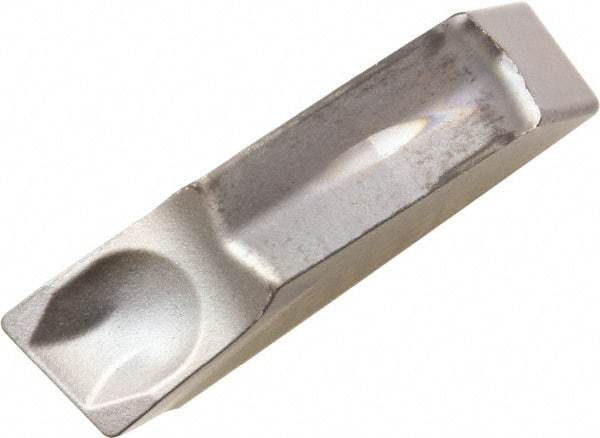 Kyocera - TK S PR930 Grade, 0.122" Cutting Width, Carbide Cutoff Insert - 8° Right Hand Lead Angle, 0.0098" Cnr Rad, TiCN Coated - Americas Industrial Supply