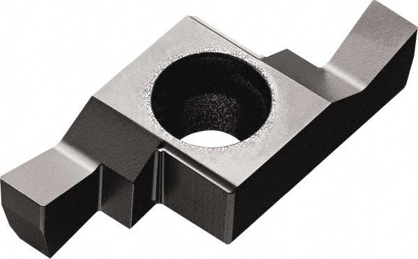 Kyocera - 150GE C Grade TN6020, 1.5mm Cutting Width Cermet Grooving Insert - 2.5mm Max Depth of Cut, Right Hand, 0.1mm Corner Radius, TiCN Finish - Americas Industrial Supply