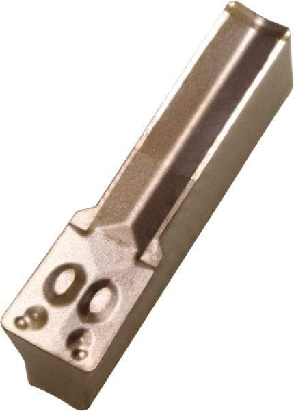 Kyocera - 30-03FMM Grade KW10, 3mm Cutting Width Carbide Grooving Insert - 0.3mm Corner Radius, WC/Co Finish - Americas Industrial Supply