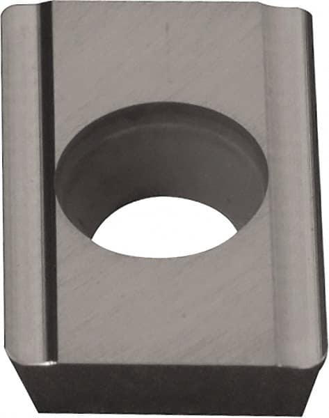 Kyocera - NDCT322 Grade TN100M Cermet Milling Insert - TiCN/NbC Finish, 1/8" Thick, 3/8" Inscribed Circle, 0.031" Corner Radius - Americas Industrial Supply