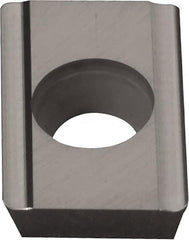 Kyocera - NDCT322 Grade TN100M Cermet Milling Insert - TiCN/NbC Finish, 1/8" Thick, 3/8" Inscribed Circle, 0.031" Corner Radius - Americas Industrial Supply
