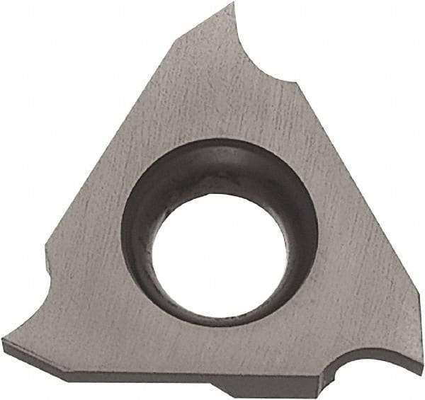 Kyocera - 32TGF Grade PR1215, 1/16" Cutting Width Carbide Grooving Insert - 0.078" Max Depth of Cut, Right Hand, 0.004" Corner Radius, Megacoat Finish - Americas Industrial Supply