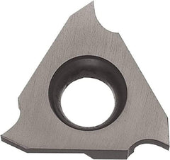 Kyocera - 32TGF Grade PR1215, 0.031" Cutting Width Carbide Grooving Insert - 0.078" Max Depth of Cut, Right Hand, 0.004" Corner Radius, Megacoat Finish - Americas Industrial Supply