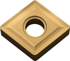 Kyocera - CNMG643 Grade CA530 Carbide Turning Insert - TiCN/Al2O3/TiN Finish, 80° Diamond, 3/4" Inscr Circle, 1/4" Thick, 3/64" Corner Radius - Americas Industrial Supply